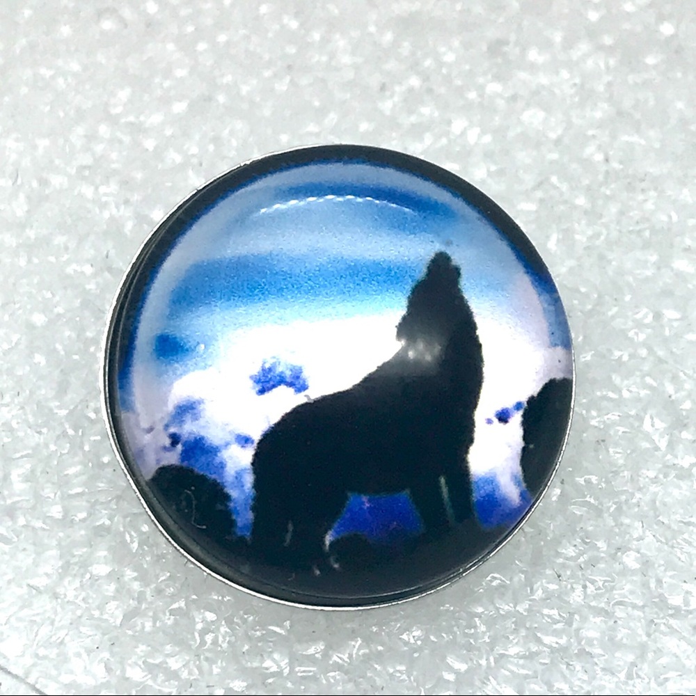 Snap button 20mm Gingersnaps Wolf ASN20